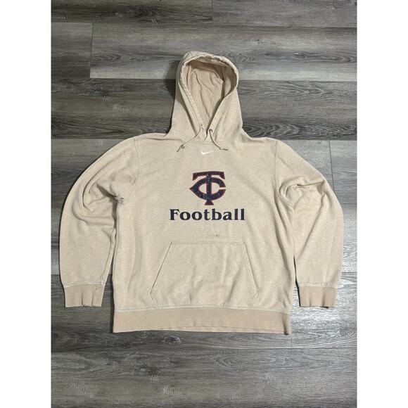 Nike TC Football School Center Swoosh Hoodie Sweatshirt Casual - Men’s Large - Picture 1 of 10
